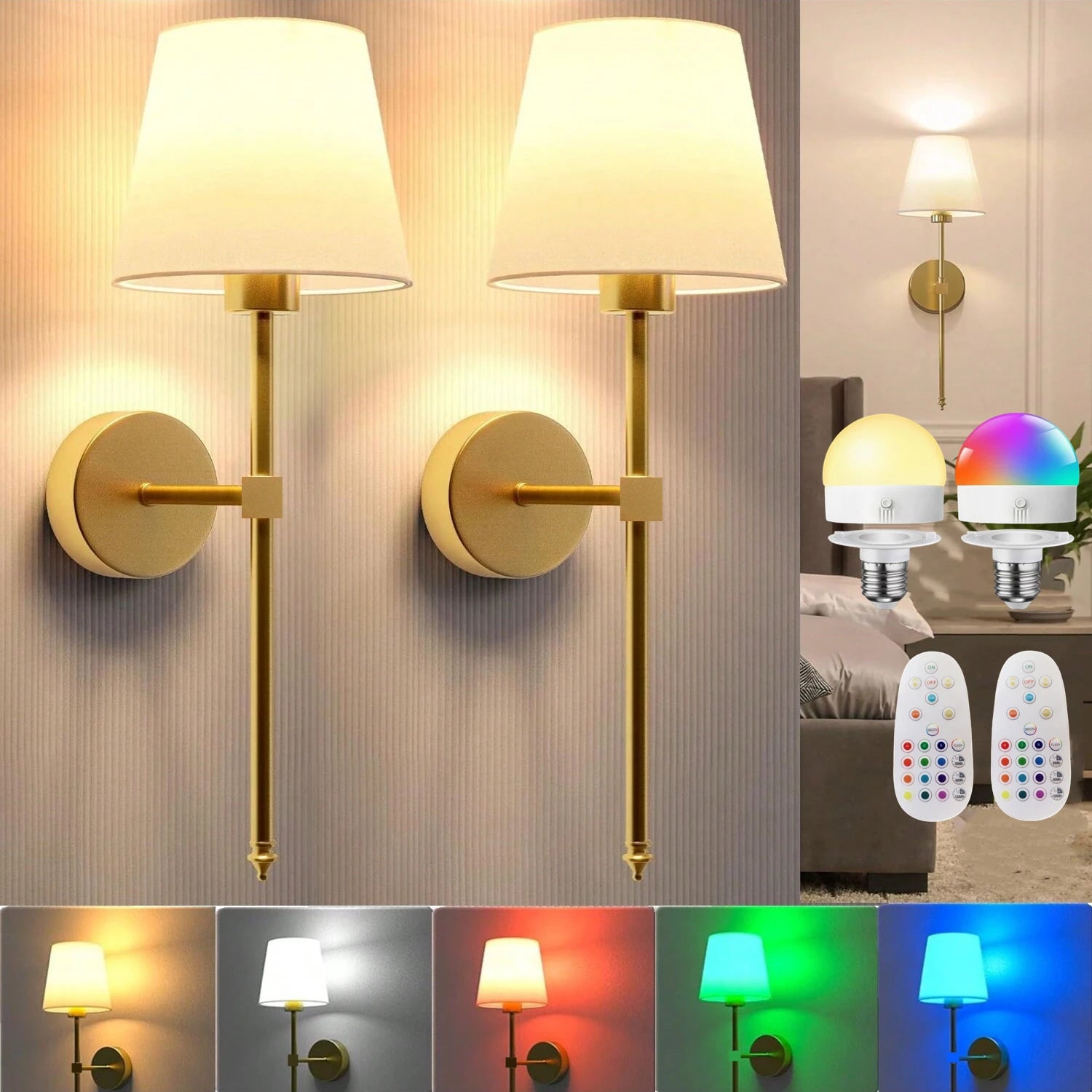 Vellura™ Wireless Wall Light – Smart Ambience Series