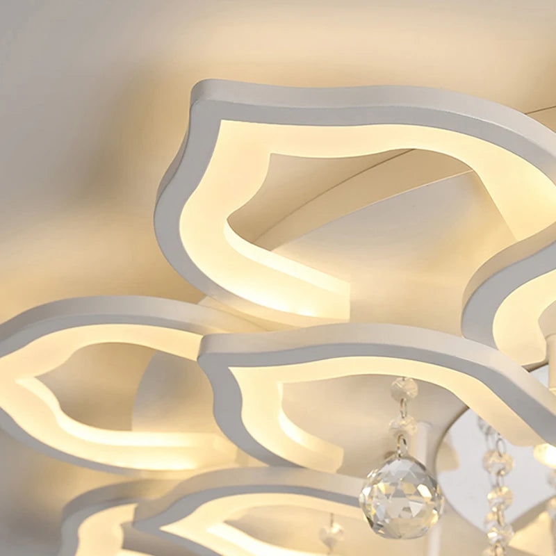 LustraBelle™ Crystal Drop Pendant Light
