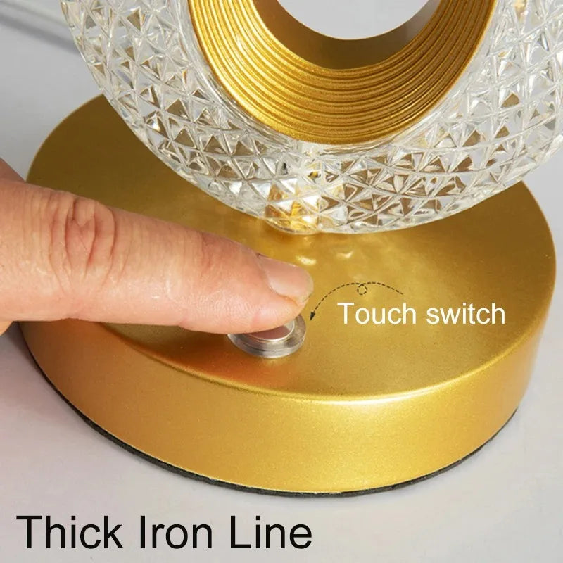 LumoSoft™ Portable Night Light – Touch Dimming