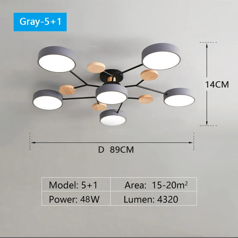 LumoSwitch™ 3 - Tone Ceiling Light