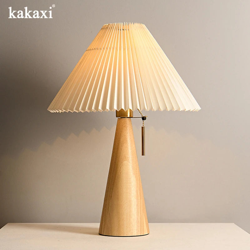 LumiWood™ Wooden Table Lamp – Soft Ambient Light
