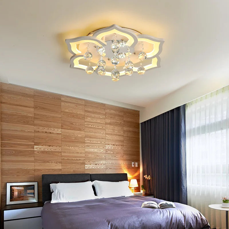 LustraBelle™ Crystal Drop Pendant Light