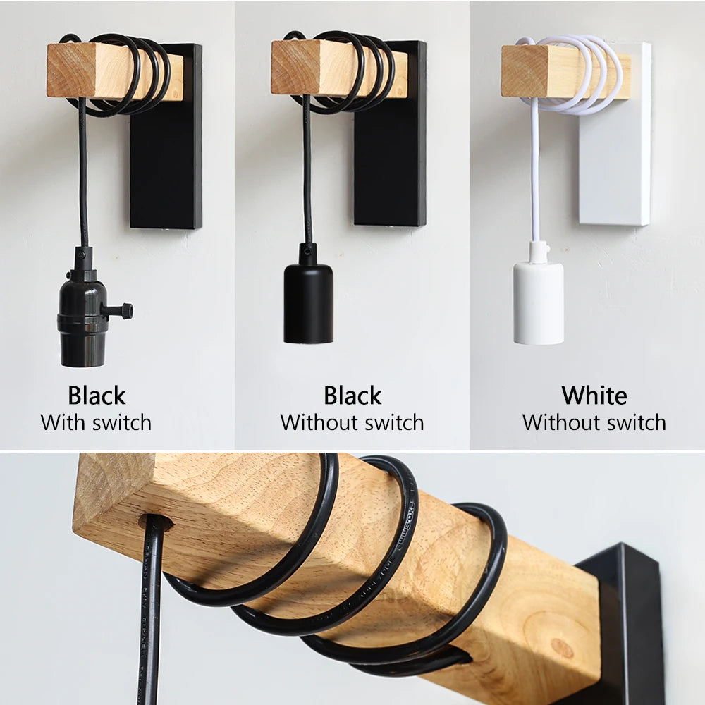 ForgeGlow™ Industrial Wall Lamp – Matte Black Metal