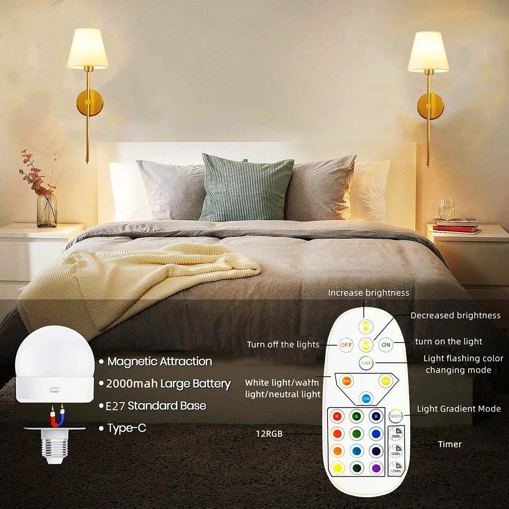 Vellura™ Wireless Wall Light – Smart Ambience Series