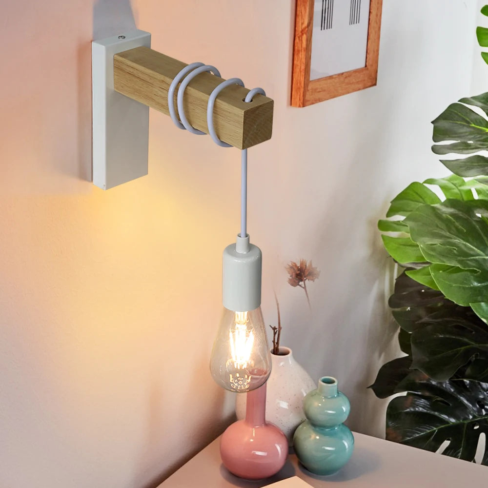 ForgeGlow™ Industrial Wall Lamp – Matte Black Metal