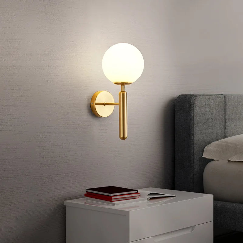 LustraWall™ Copper Wall Lamp – Modern Fixture