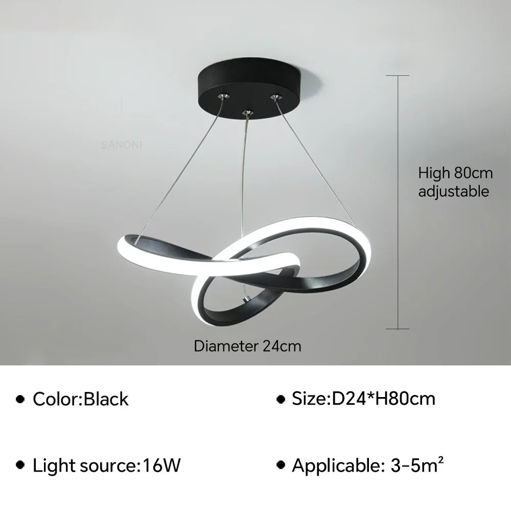 Nordelle™ Modern Nordic Pendant Light – LED Ceiling Fixture