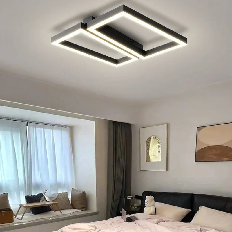 Aetheris™ Flow LED Ceiling Light – Sculptural Illumination