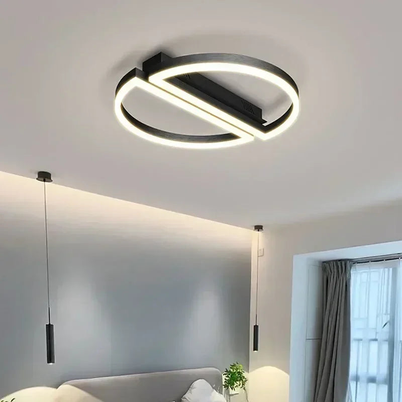 Aetheris™ Flow LED Ceiling Light – Sculptural Illumination