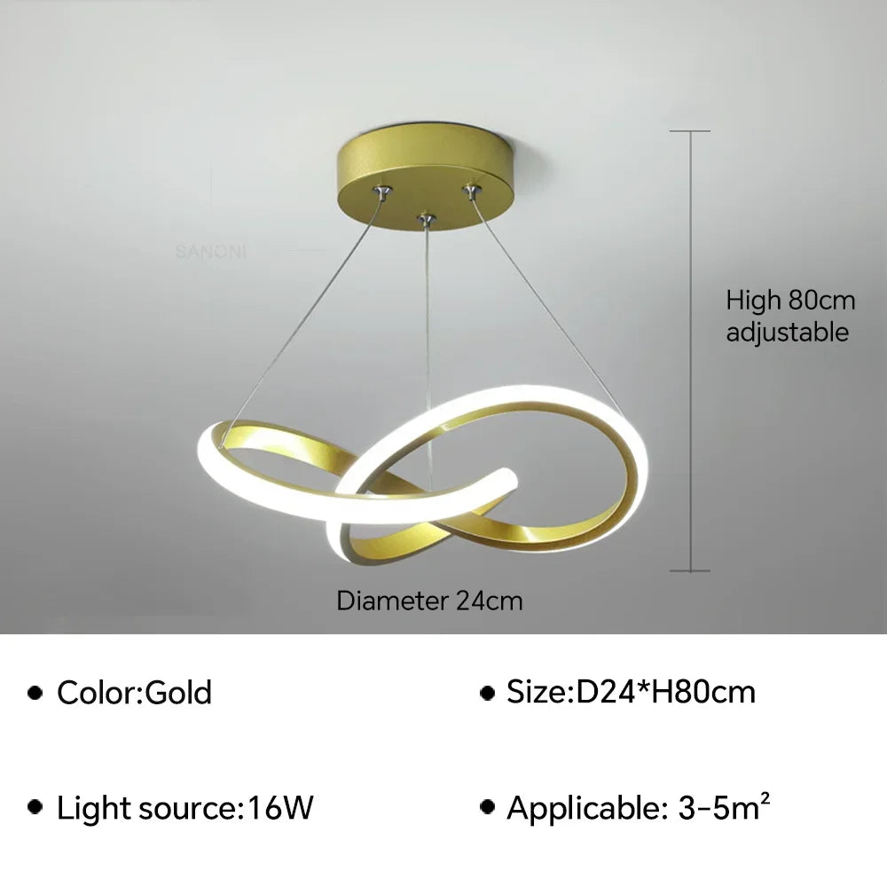 Nordelle™ Modern Nordic Pendant Light – LED Ceiling Fixture