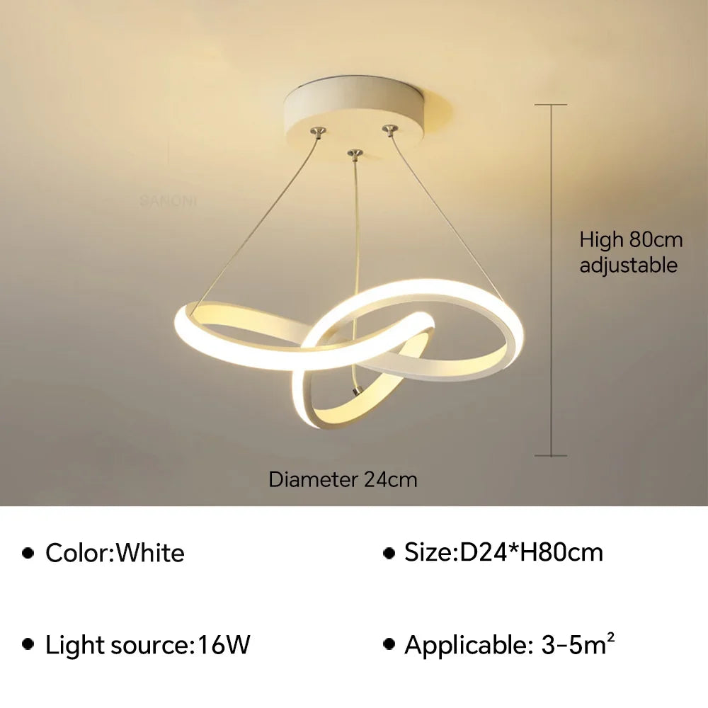 Nordelle™ Modern Nordic Pendant Light – LED Ceiling Fixture