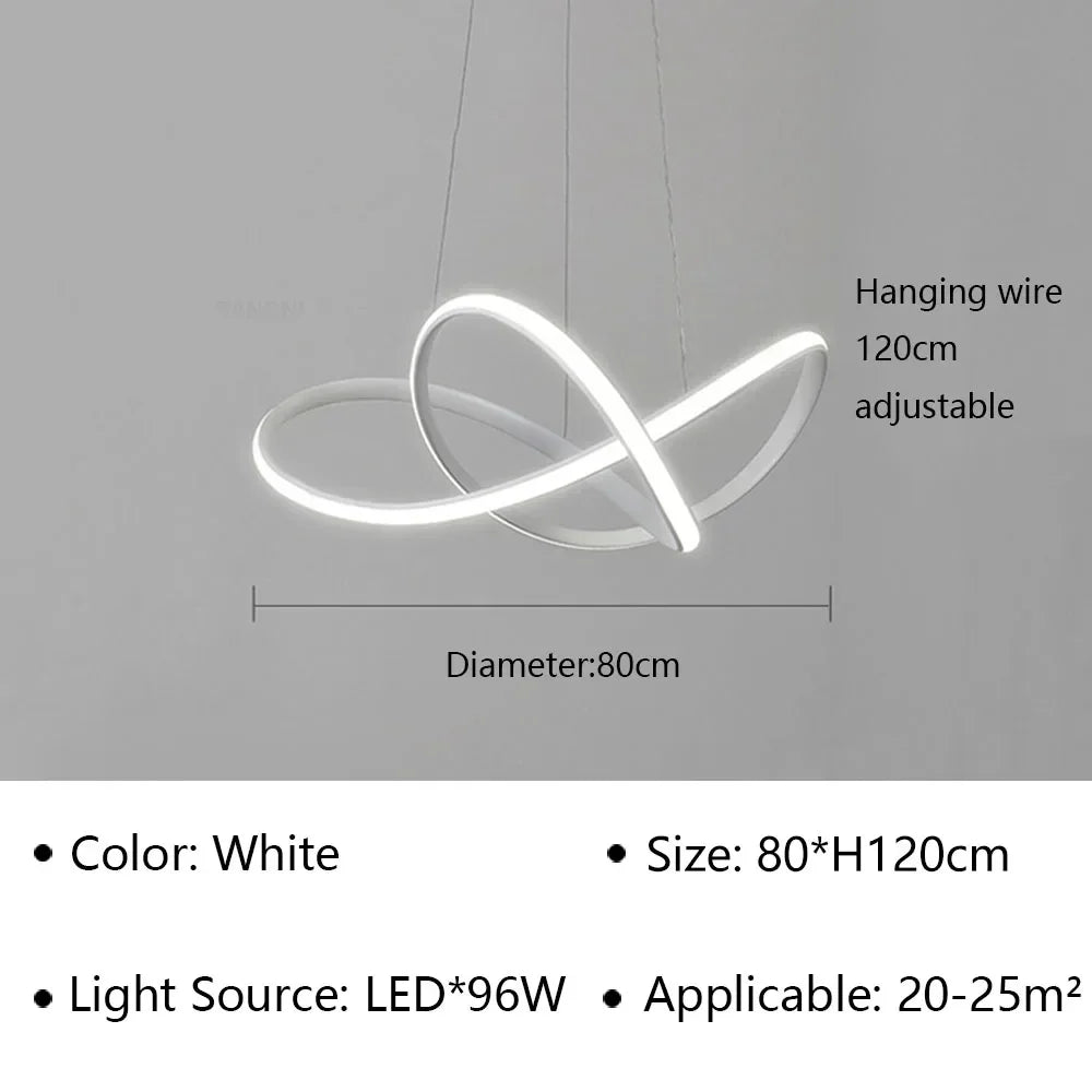 Nordelle™ Modern Nordic Pendant Light – LED Ceiling Fixture
