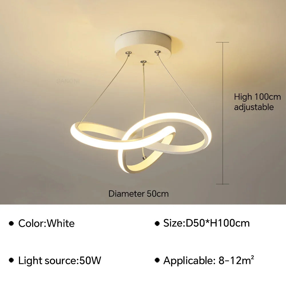Nordelle™ Modern Nordic Pendant Light – LED Ceiling Fixture